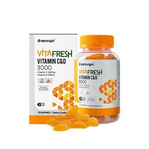 엔젯오리진 비타프레쉬 귤젤리 비타민C 비타민D 3,000mg x 70구미
